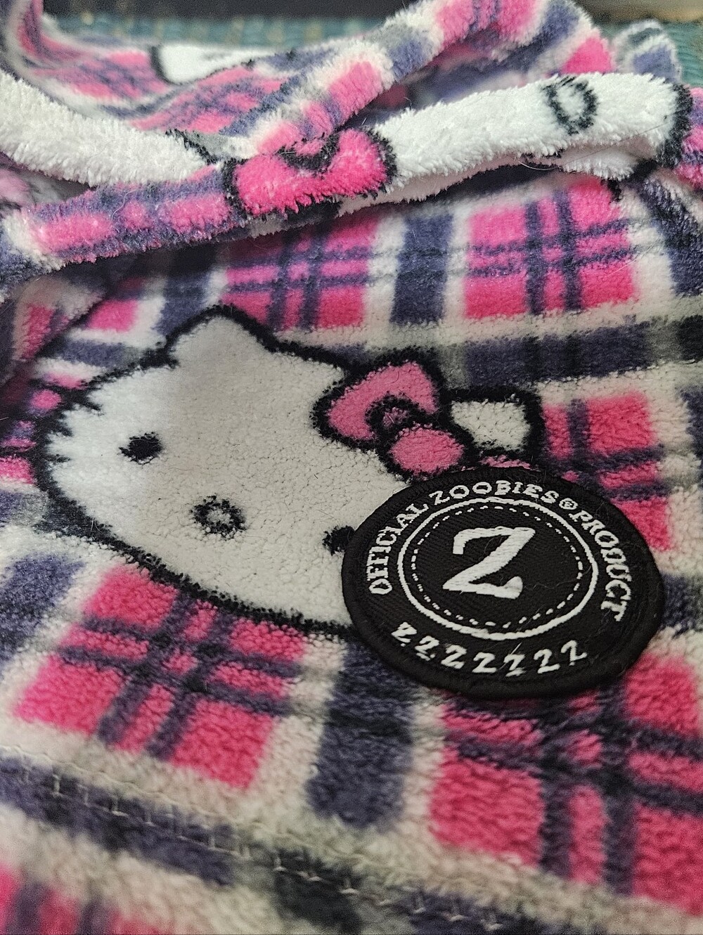 Zoobies Sanrio Hello Kitty Blanket 42x36
